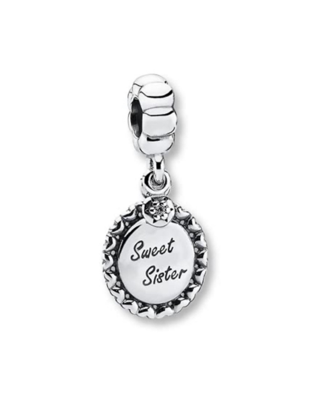 Pandora Sweet Sister Dangle Charm, 925